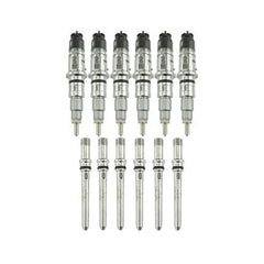 Industrial Injection Reman Stock 6.7L 13-18 Injector Pack With Connecting Tubes
