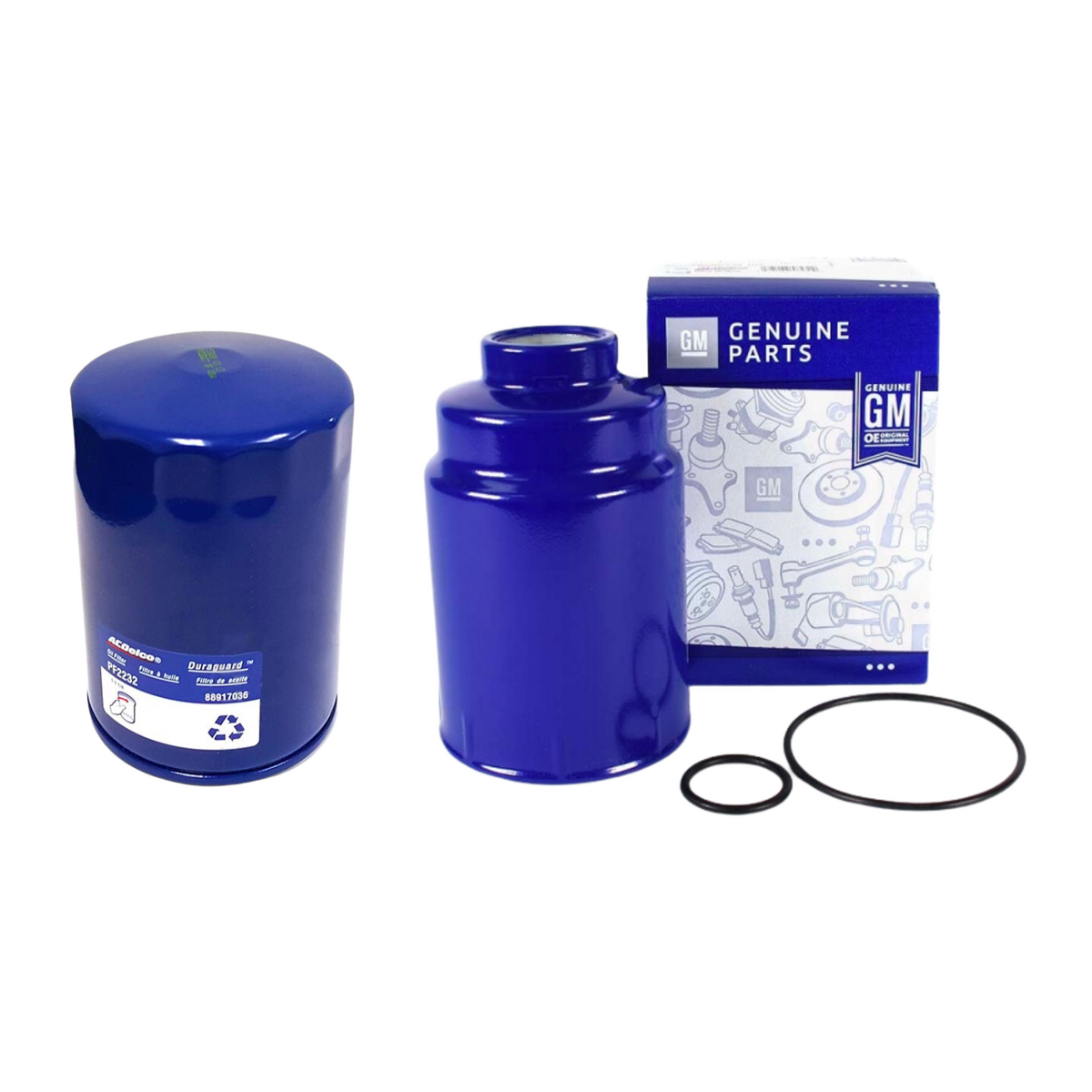 Spooled Up Performance 01-16 Chevrolet/GMC 6.6L Duramax Oil & Fuel Filter Kit