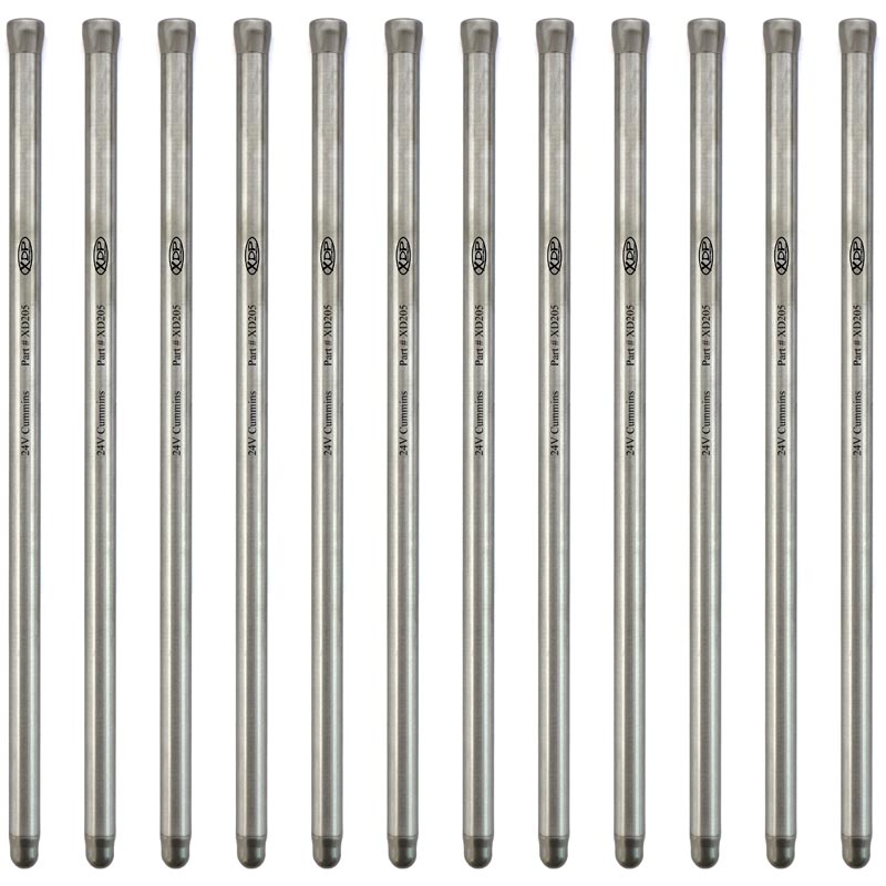 7/16 Inch Competition & Race Performance Pushrods 1998.5-2018 Dodge 5.9L/6.7L Cummins